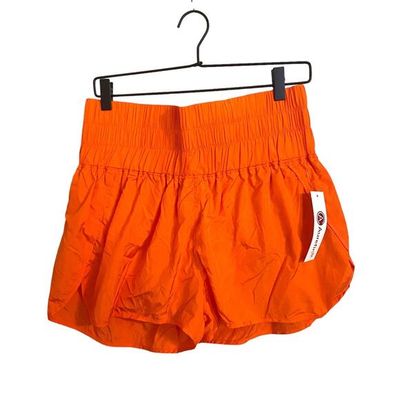 NWT Aurefin Orange Running Shorts Size 12 - Picture 1 of 5